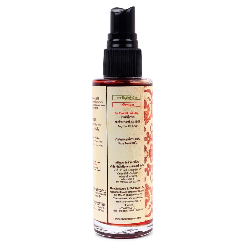 Wangwan Herbal Oil Spray-60ml - Image 3
